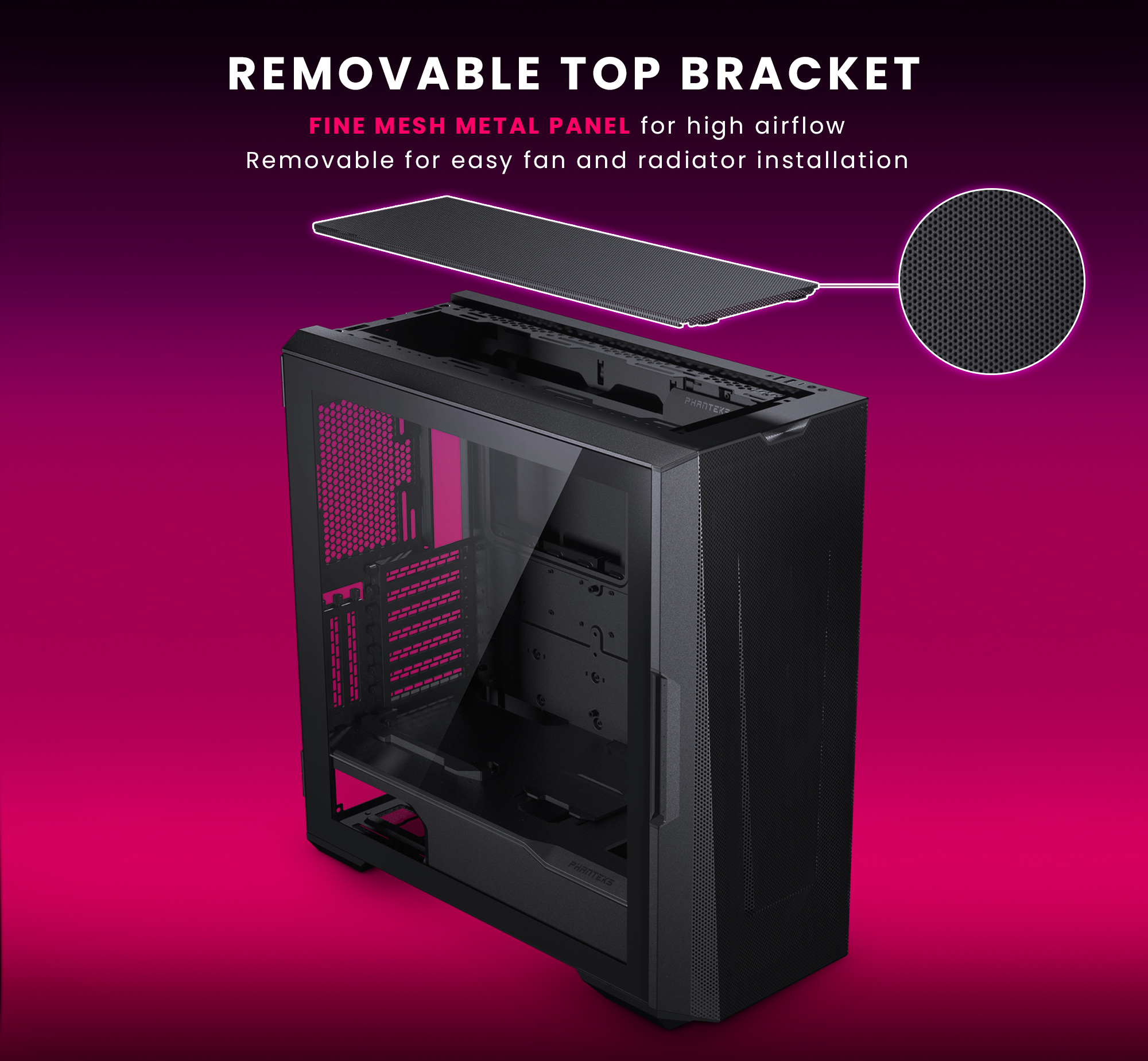 Phanteks Eclipse G500A D-RGB Fanless Edition, High Performance Mid ...